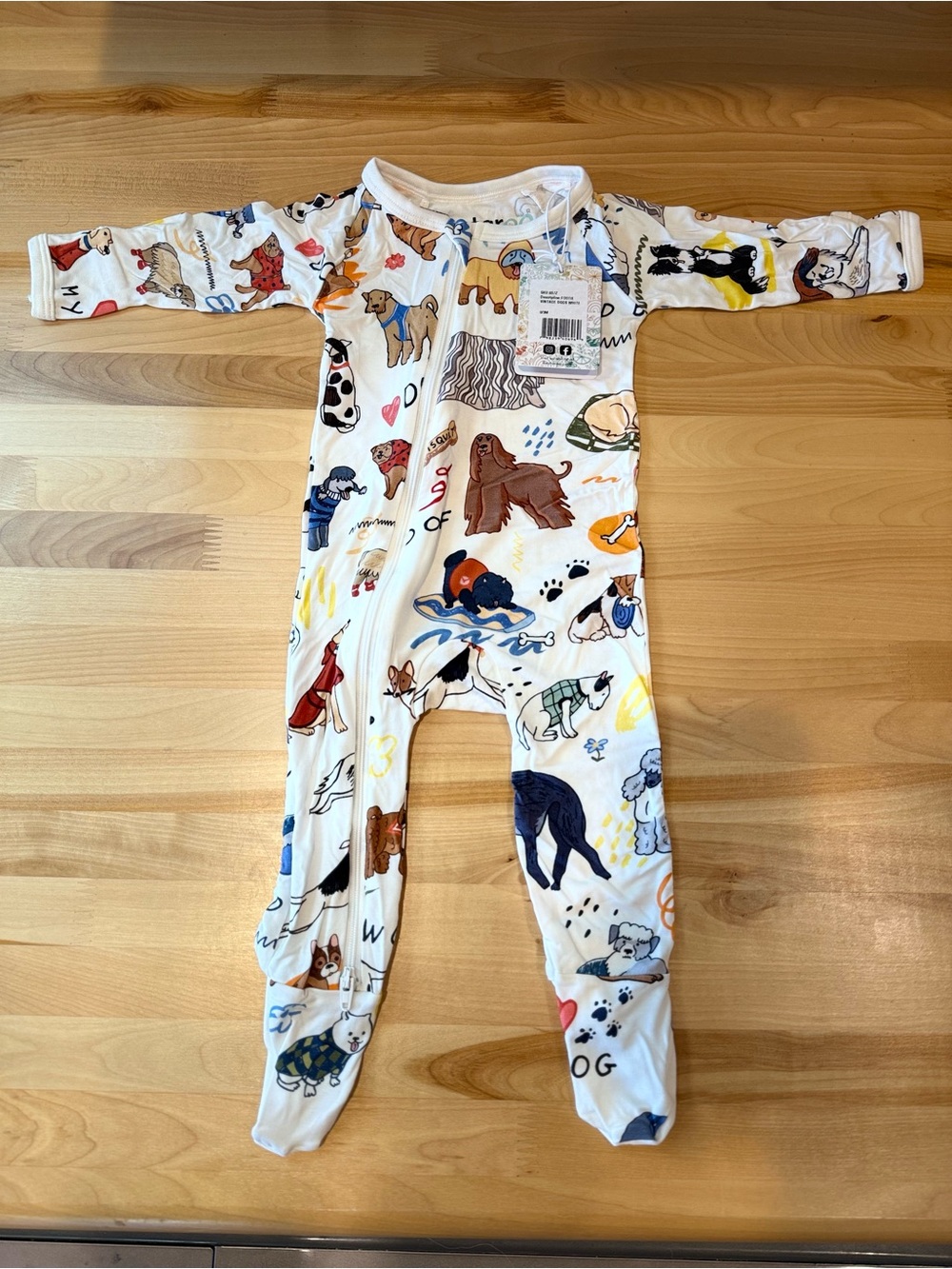 NWT Bestaroo Dog Footie Sleeper 0-3mo